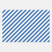 Imitate mit diagonalen Streifen Geschenkpapier Set (Vorderseite 2)