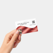 Imitate mit DIY-ID-Karte rot | Foto Ausweis (Handheld)