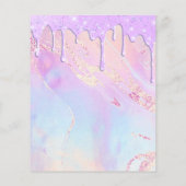 Imitate mit elegantem Design Flyer (Hinten)