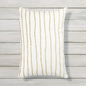 Imitate mit glattem Glitzer Kissen Für Draußen (Vorderseite(Vertikal))