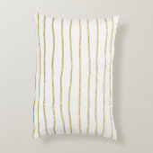 Imitate mit glattem Glitzer Zierkissen (Rückseite(Vertikal))