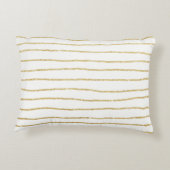 Imitate mit glattem Glitzer Zierkissen (Rückseite)