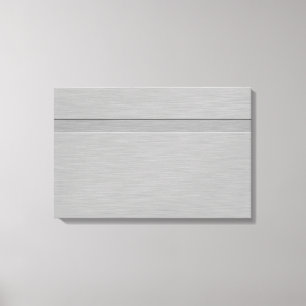 Imitate mit Groove aus gebürstetem Metall Leinwanddruck