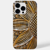 Imitate mit Holzschnitzereien Case-Mate iPhone Hülle (Rückseite)