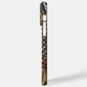 Imitate mit Holzschnitzereien Case-Mate iPhone Hülle (Rückseite / Links)