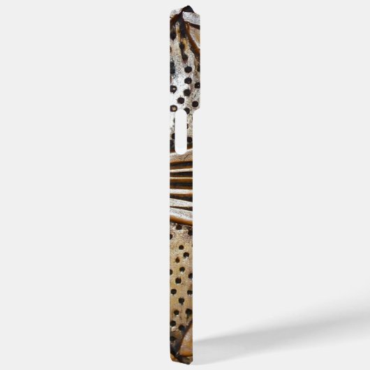 Imitate mit Holzschnitzereien Case-Mate iPhone Hülle (Rückseite / Rechts)