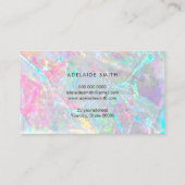 IMITATE mit irisierender Kristall-Visitenkarte Visitenkarte (Rückseite)