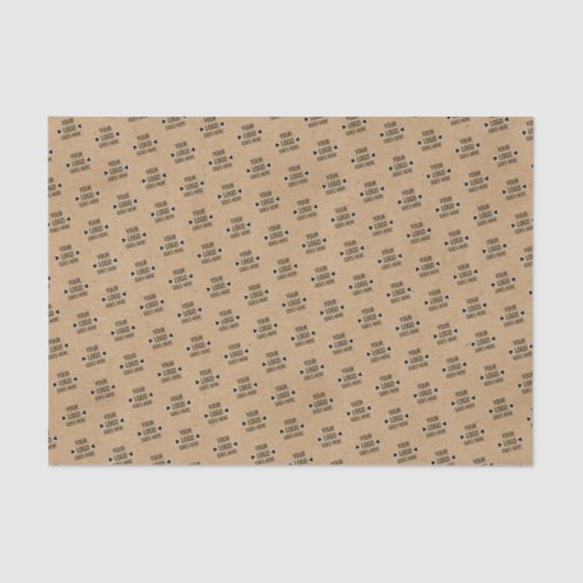 Imitate mit leicht angepasstem Logo Rustikale, bra Seidenpapier (Vorderseite)