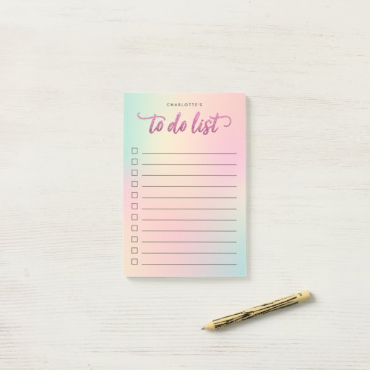 Imitate mit Mix-Muster einblenden Glitzer zum Aufl Post-it Klebezettel (Auf Schreibtisch)