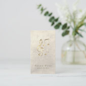 Imitate mit Musikdreifach Visitenkarte (Stehend Vorderseite)