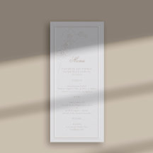 Imitate mit Orchideenrahmen Ivory Classic Hochzeit