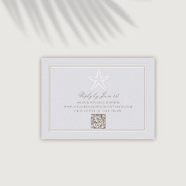 Imitate mit QR-Hochzeitsreaktion an der Ostküste