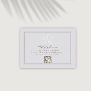 Imitate mit QR-Hochzeitsreaktion an der Ostküste