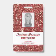 Imitate mit Textur aus rotem Glitzer