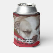 Imitate mit überzogenen Canvas drucken Dosenkühler (Kanne Rückseite)