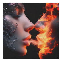 Imitate mit überzogenen Canvas drucken