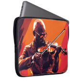 Imitate mit überzogenen Canvas drucken Laptopschutzhülle (Vorne Rechts)