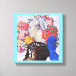 Imitate mit überzogenen Canvas drucken Leinwanddruck