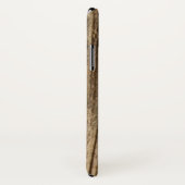 Imitate mit verwittertem Stallholz Case-Mate iPhone Hülle (Hinten/Rechts)