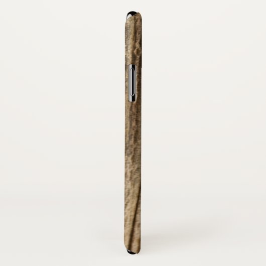 Imitate mit verwittertem Stallholz Case-Mate iPhone Hülle (Hinten/Rechts)