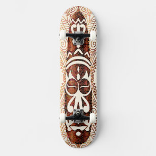Imitate Mosaikbewohner/Afrikanische Maske Skateboa Skateboard