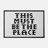 Imitate müssen Platz sein Fußmatte (Vorderseite)