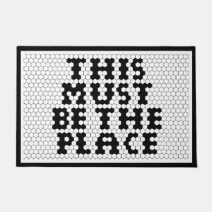 Imitate müssen Platz sein Fußmatte