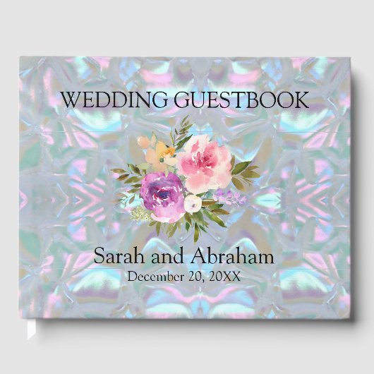 Imitate Mutter von Pearl Wedding Gästebuch (Vorderseite)