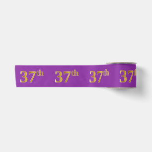 Imitate/Nachahmung Gold "37." Veranstaltungsnummer Satinband