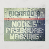 Imitate Nassoberflächentextur Flyer (Vorne)