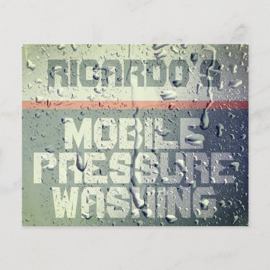 Imitate Nassoberflächentextur Flyer (Vorne)