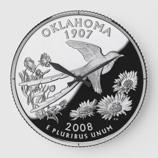 Imitate Oklahoma Staat Quarter Uhr (Vorderseite)