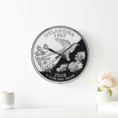 Imitate Oklahoma Staat Quarter Uhr (Zuhause)