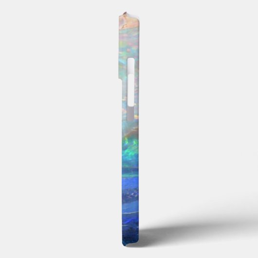Imitate opal Edelstein Edelstein Mineral Barke Hip Case-Mate iPhone Hülle (Rückseite / Links)