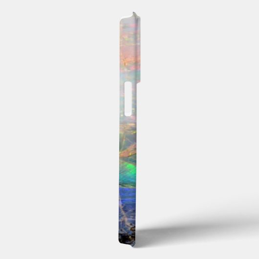 Imitate opal Edelstein Edelstein Mineral Barke Hip Case-Mate iPhone Hülle (Rückseite / Rechts)