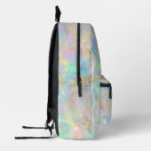 Imitate Opal inspiriert Textur Bedruckter Rucksack (Links)