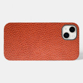 Imitate Orangenleder. Personalisierter iPhone-Fall Case-Mate iPhone Hülle (Rückseite (Horizontal))