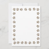 Imitate Papier Textur Papier Druckauflage für die  Einladung (Vorderseite)