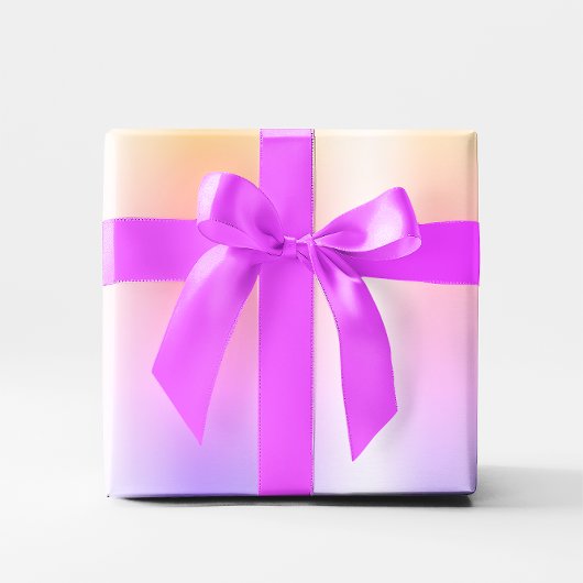 Imitate Pastel Rainbow Foil Ombre Geschenkpapier