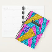 Imitate Patchwork Quilt Boho Folk Kunst Inspiriert Planer (Anzeige)