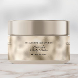 Imitate Pearl Foil Style Kosmetik JAR Label