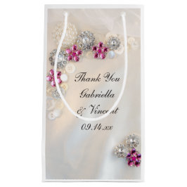 Imitate Pearl Pink Diamond Tasten Hochzeit Vielen Kleine Geschenktüte