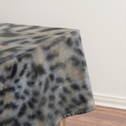 Imitate Pelzleopardrucke Tischdecke (Beispiel)