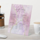 Imitate Perlescent Effekt Schönheitssalon Preislis Sockelschild (In SItu)