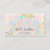 Imitate Perlescent Opal-Visitenkarte Visitenkarte (Vorderseite)