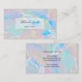 IMITATE Perleszierende Wirkung Visitenkarte (Vorne/Hinten)