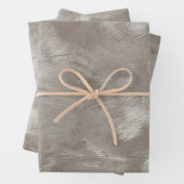 Imitate Pinsel aus Aluminium Geschenkpapier Set (Beispiel)