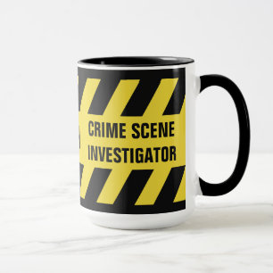 Imitate Polizeilinie benutzerdefinierte Tasse