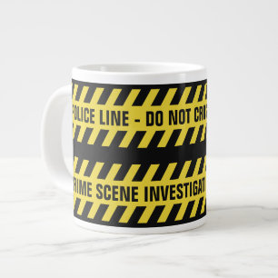 Imitate Polizeilinie benutzerdefinierte Tasse