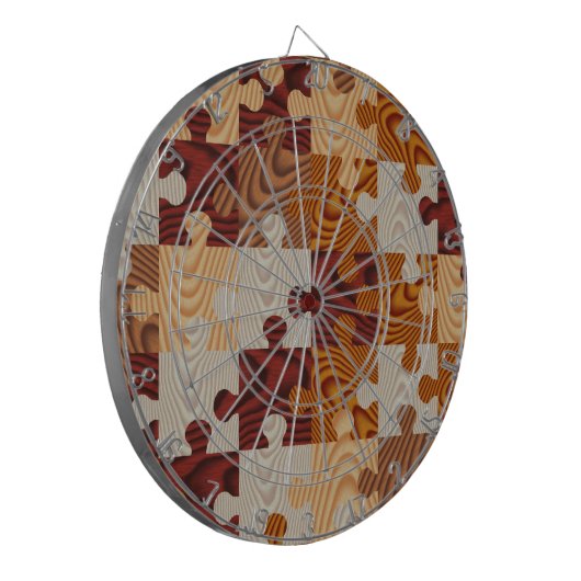 Imitate-Puzzle Dartscheibe (Vorderseite Links)